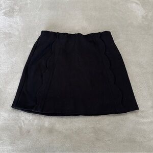 Topshop Black Mini Skirt